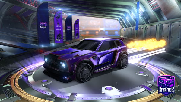 A Rocket League car design from M58