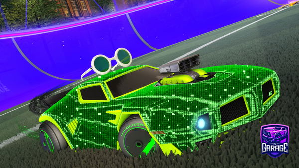 A Rocket League car design from dieguilin