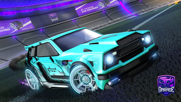 A Rocket League car design from ByeRocketLeague