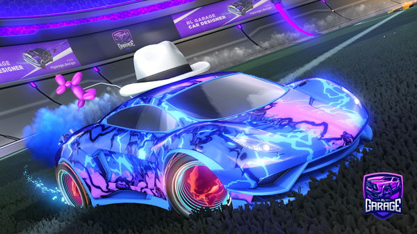 A Rocket League car design from medoo1981