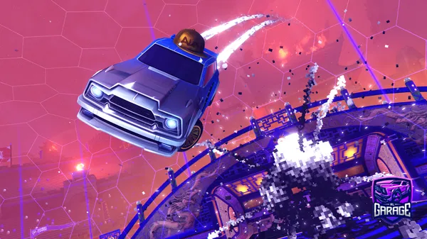 A Rocket League car design from gamingskater2012