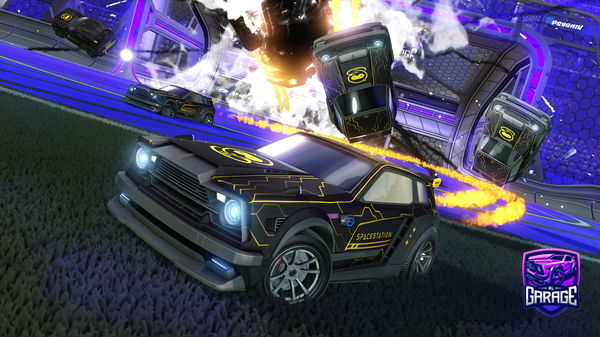 A Rocket League car design from Crxkir