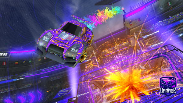 A Rocket League car design from Marspan421