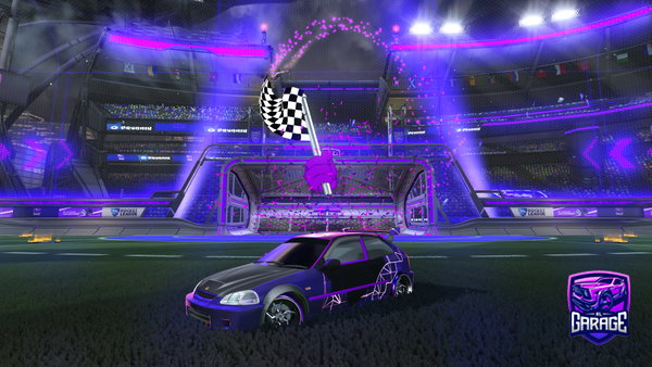 A Rocket League car design from PapollON