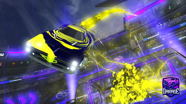 A Rocket League car design from Lynther_Dev