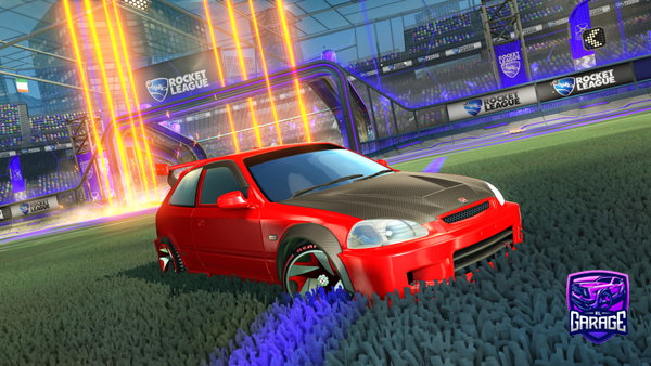 A Rocket League car design from Kles_016