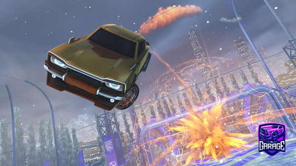 A Rocket League car design from drunkengameplay