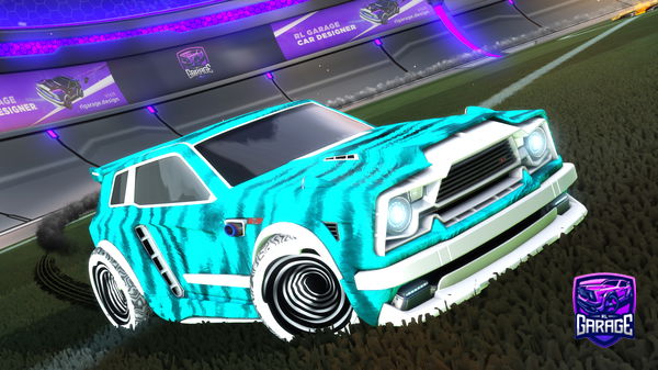 A Rocket League car design from cdxs