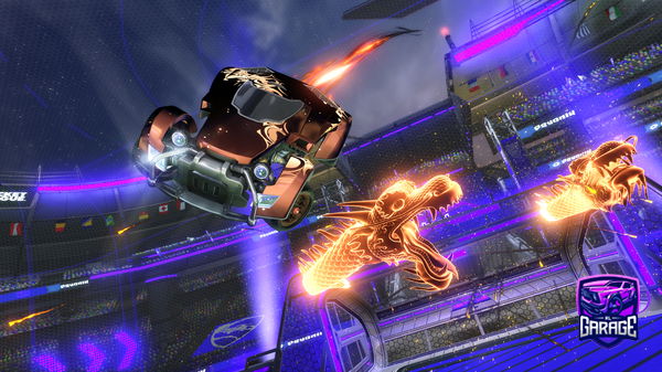 A Rocket League car design from Vpolox99