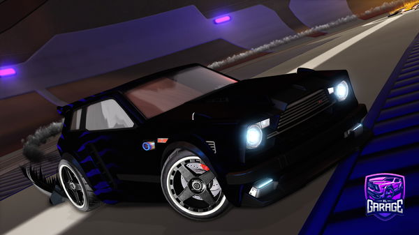 A Rocket League car design from TX456G