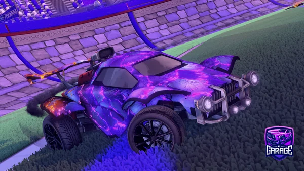 A Rocket League car design from Itstiger09