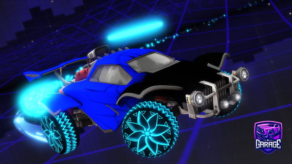 A Rocket League car design from Curryvir