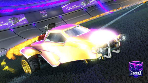 A Rocket League car design from FLP_Math_