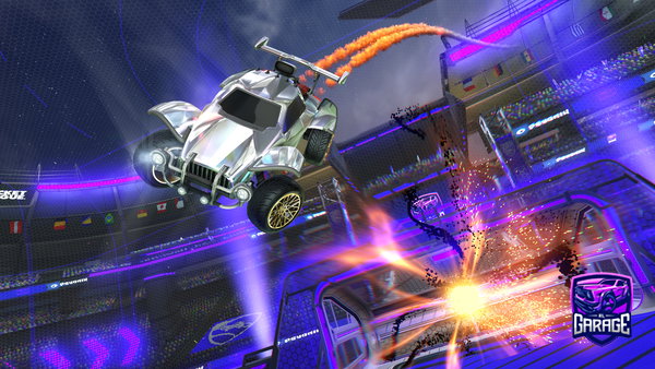 A Rocket League car design from ToxicDevil465