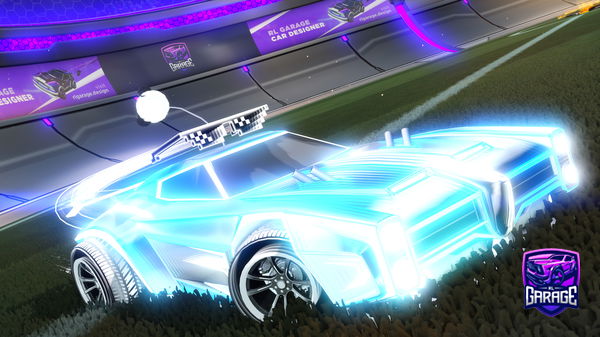 A Rocket League car design from BallFamous