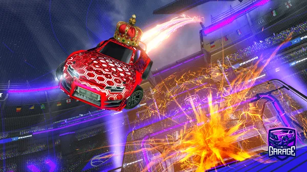 A Rocket League car design from pizzaman212