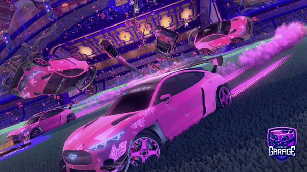 A Rocket League car design from Mimihime