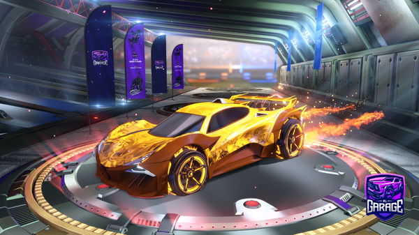 A Rocket League car design from mrtrd37