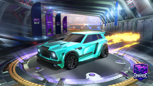 A Rocket League car design from Briab