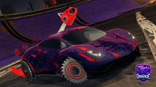 A Rocket League car design from 2Crispy