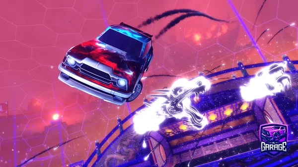 A Rocket League car design from moistj