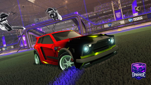 A Rocket League car design from Orest_Ntava