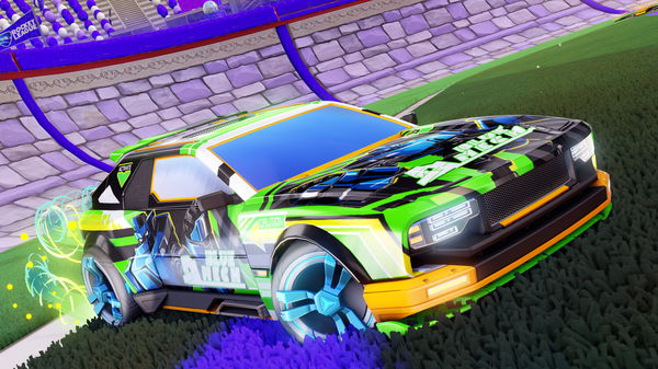 A Rocket League car design from Gizmoutatime