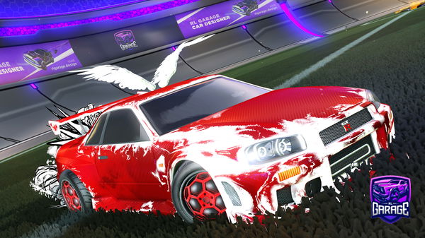 A Rocket League car design from zelibelly