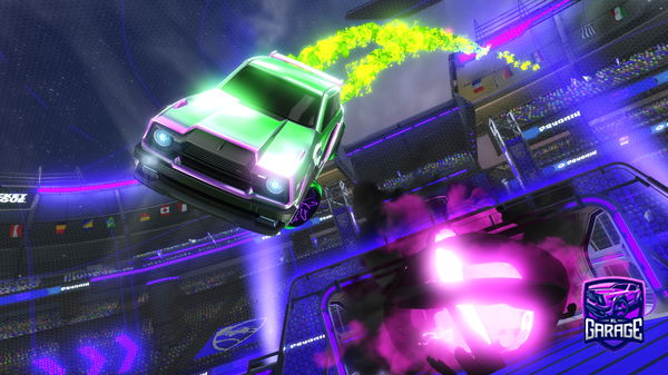 A Rocket League car design from Taeke010