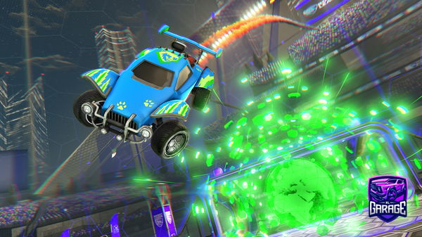 A Rocket League car design from SSG_OCTANE