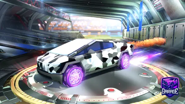 A Rocket League car design from CyberBoy_23