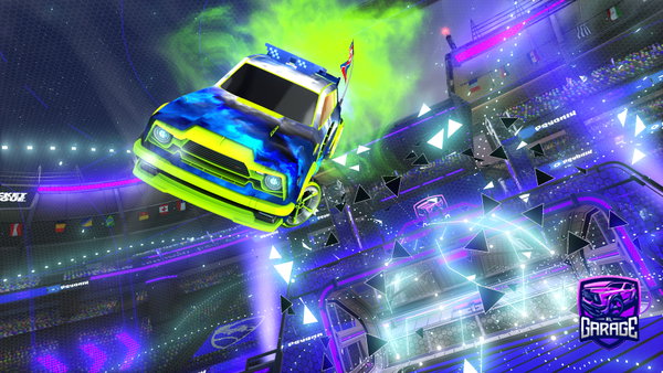 A Rocket League car design from GetNerfed124