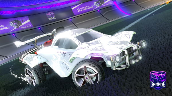 A Rocket League car design from GarrotG