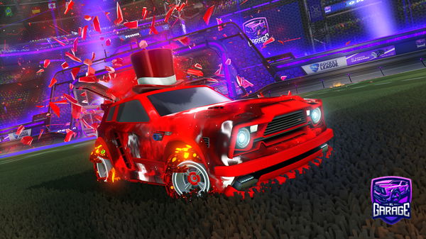 A Rocket League car design from bananachicken