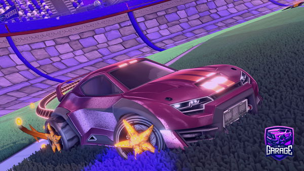 A Rocket League car design from alerd10