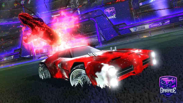 A Rocket League car design from JVKE5K1