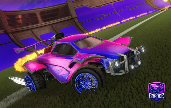 A Rocket League car design from NaughtyRL_