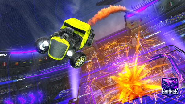 A Rocket League car design from jkloliop