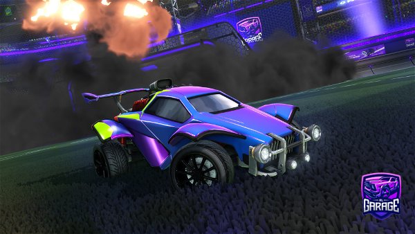 A Rocket League car design from Excxity