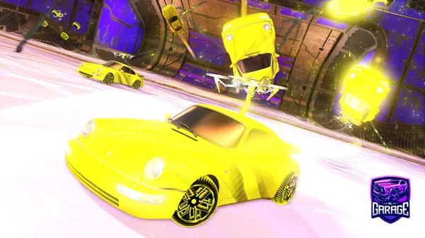 A Rocket League car design from Carro-45t