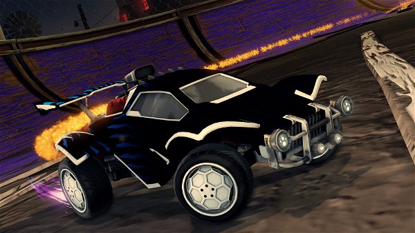 A Rocket League car design from Ninjawolvy