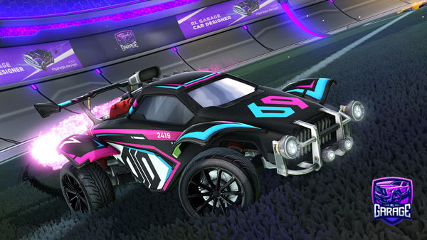 A Rocket League car design from GalyyRL