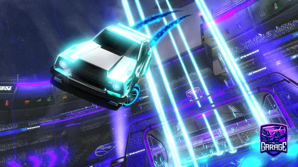 A Rocket League car design from Mathies34