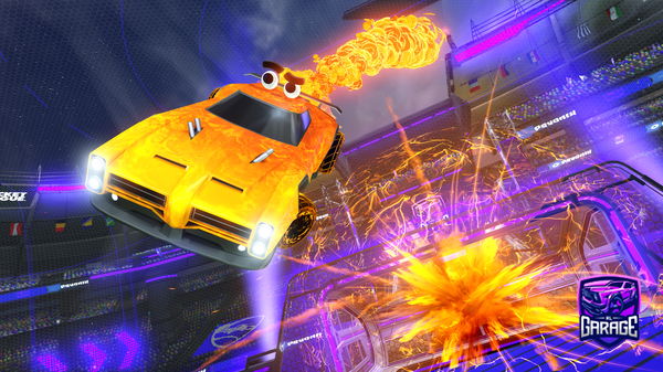 A Rocket League car design from CaueBaue