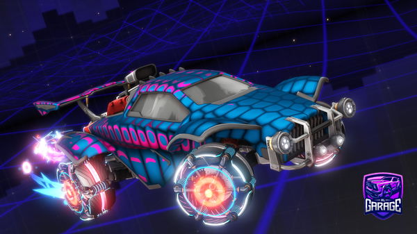 A Rocket League car design from Objekt_3007