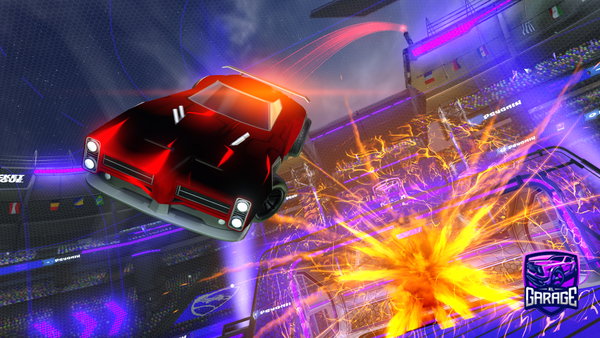 A Rocket League car design from Xreppe