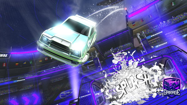 A Rocket League car design from sternwardskink