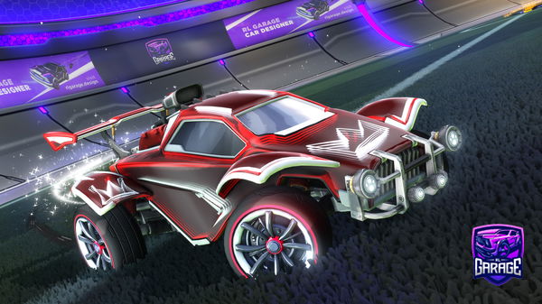 A Rocket League car design from ERRORMISSING