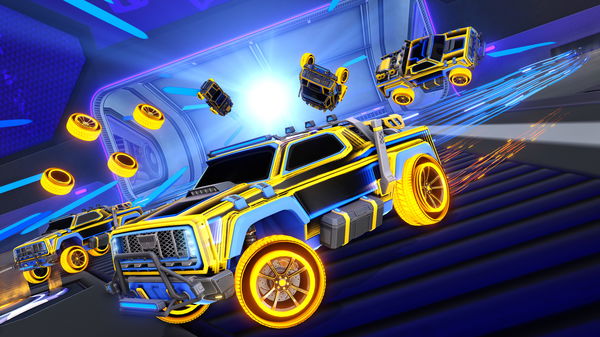 A Rocket League car design from irosario78