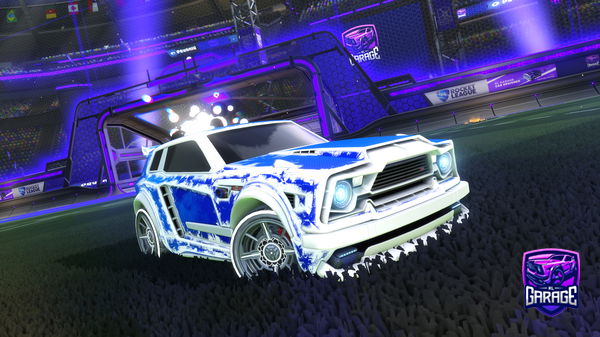 A Rocket League car design from holypickel